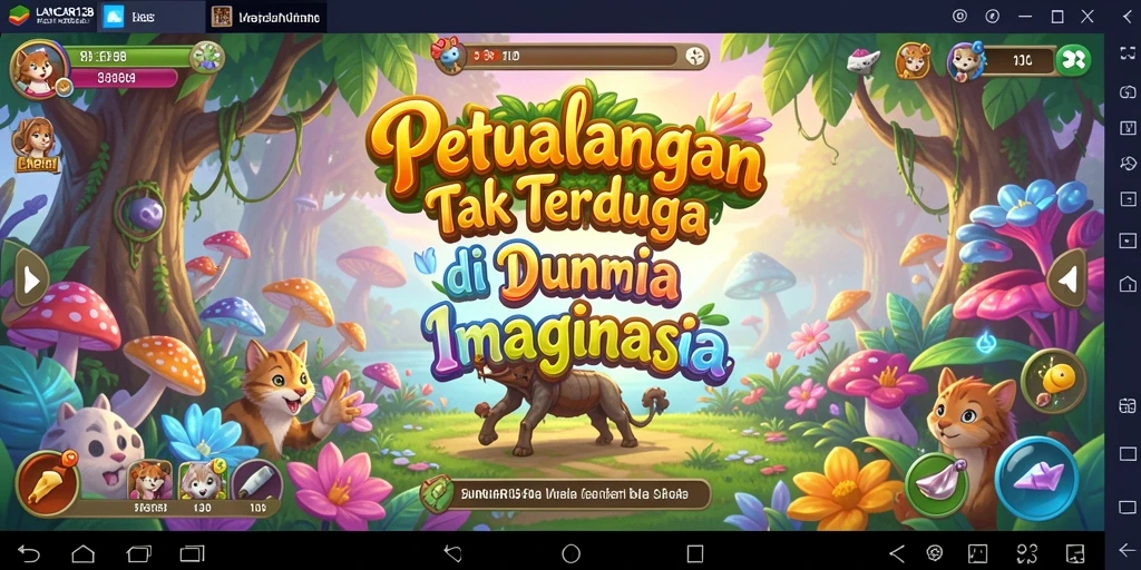 Tangkapan layar LANCAR138 menampilkan gameplay penuh aksi dan eksplorasi.