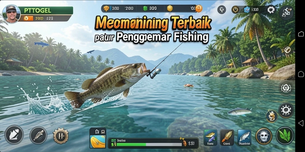 Tangkapan ikan yang menakjubkan dalam gameplay PTTOGEL.