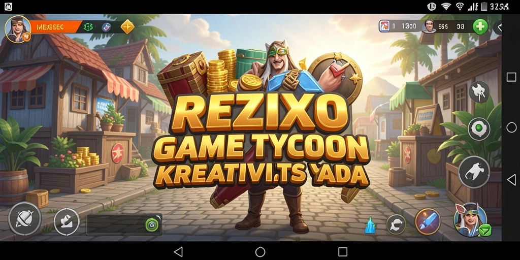 Tampilan gameplay REZIXO yang menarik dan interaktif.