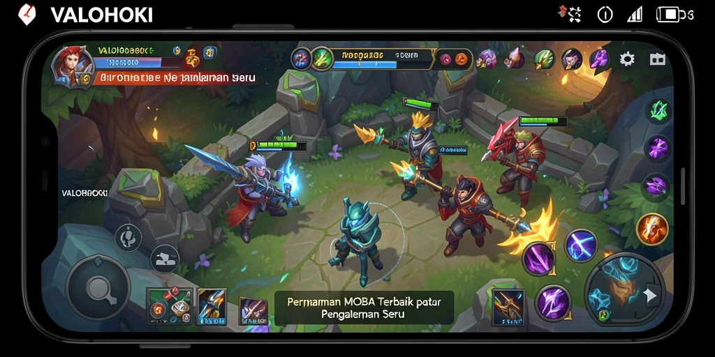 Tangkapan layar gameplay VALOHOKI yang menarik dan penuh aksi.